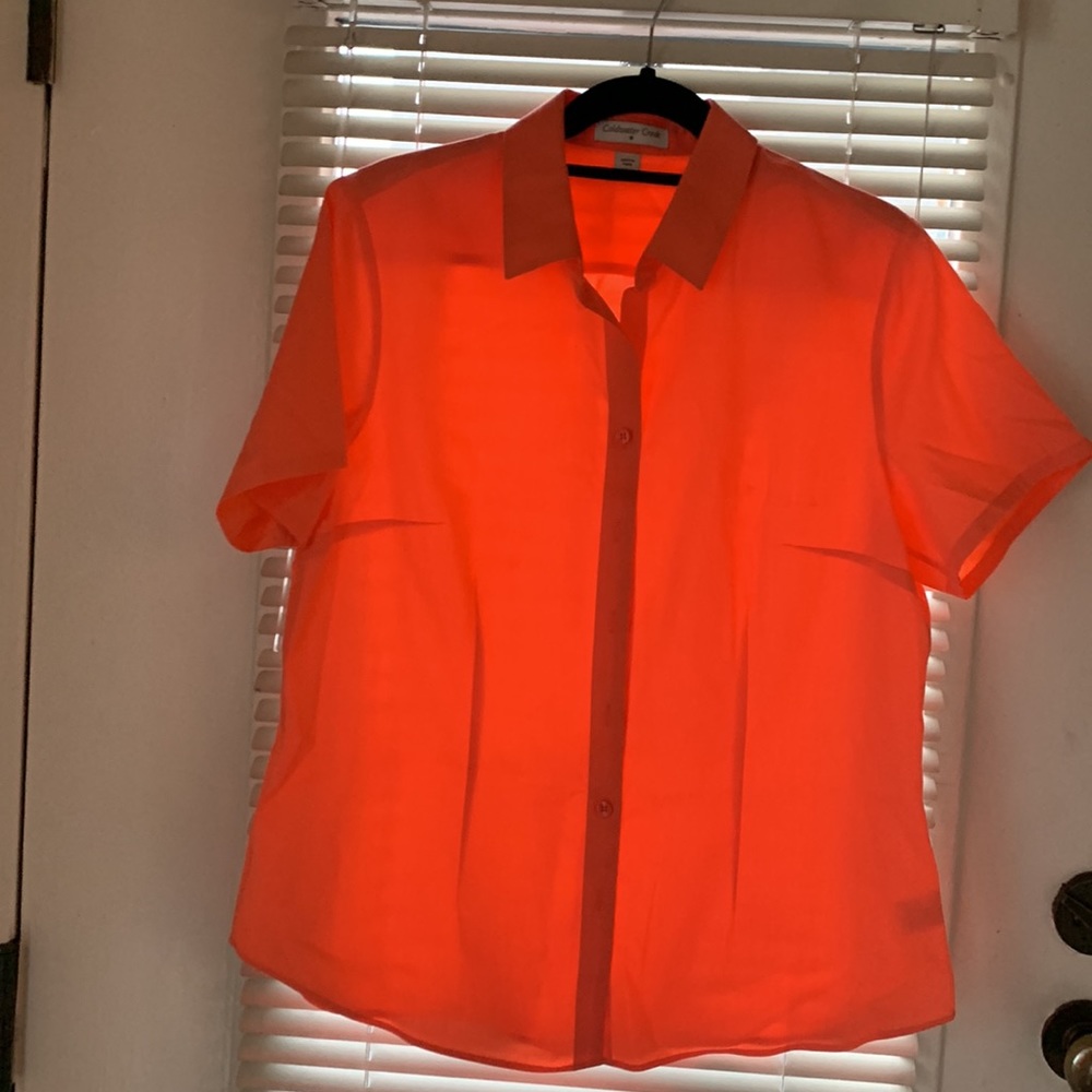 Coldwater Creek short sleeve blouse